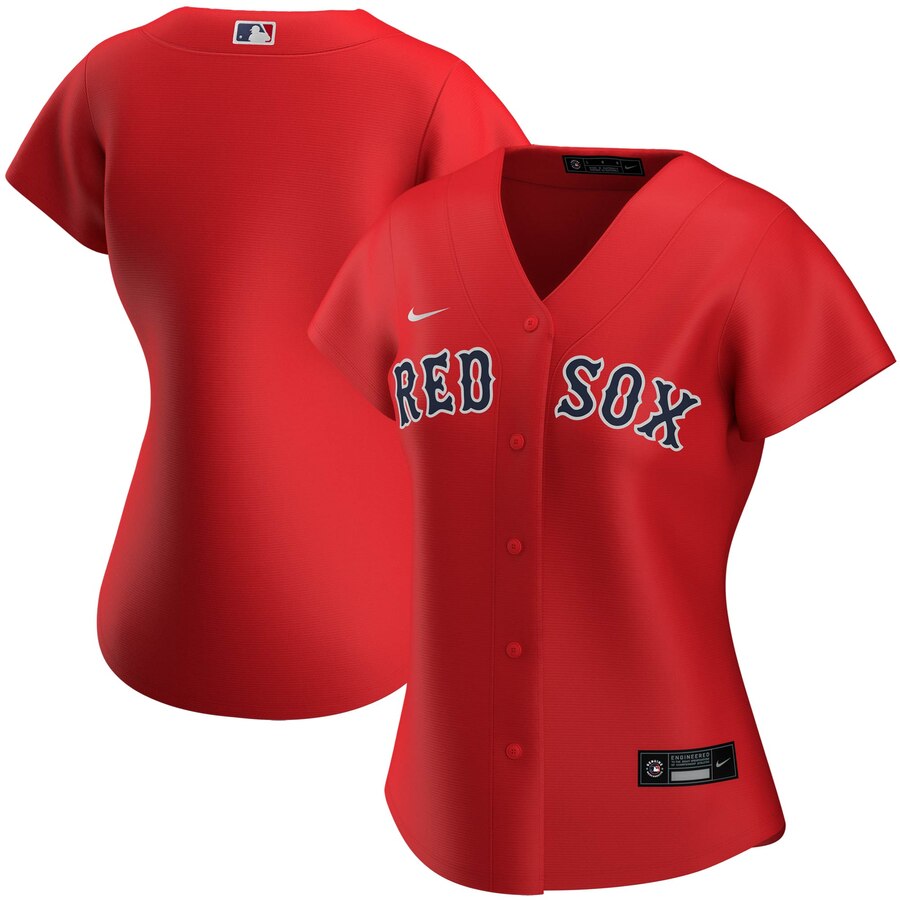 Boston Red Sox Nike Women's Alternate 2020 MLB Team Jersey Red